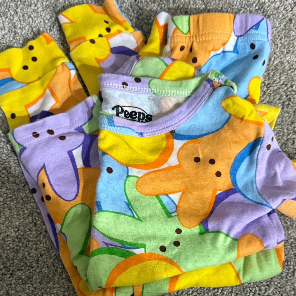 4t Peeps Pajama Set